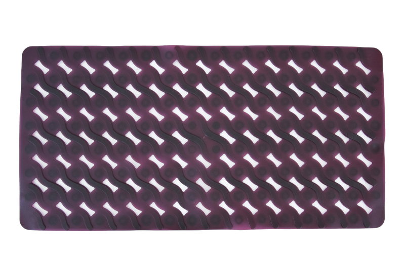 Αντιολισθητικό Πατάκι Μπανιέρας Octopus Rojo 70x35cm Μπορντό