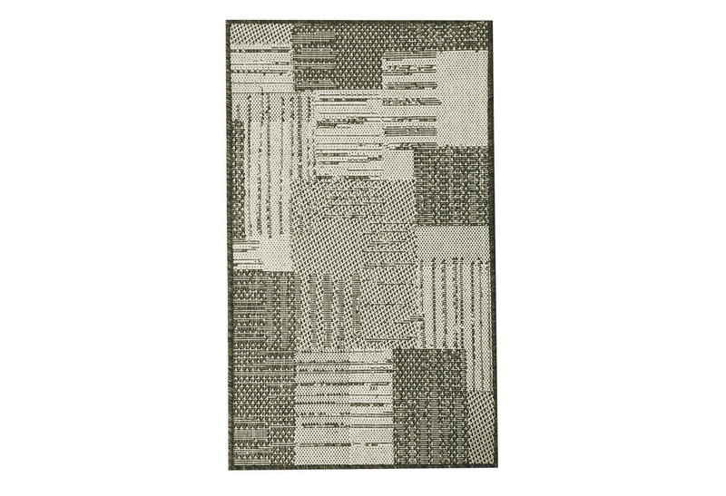 Πατάκι Sisal 140x63cm Squares Brown