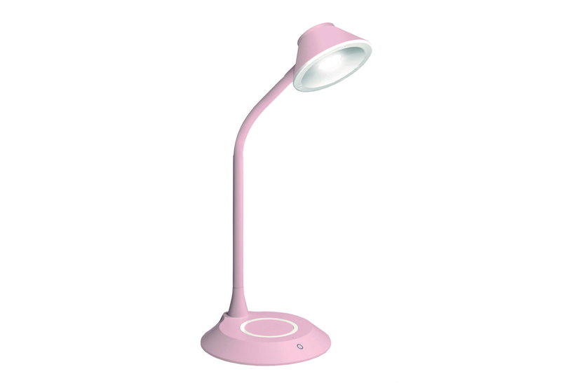 Φωτιστικό Γραφείου Led Jelte 5W 400L Ροζ Φ15xΥ40cm Aφης/Dim