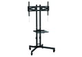 Osio OSM-7865 Βάση Τηλεόρασης Δαπέδου Τροχήλατη 32-65" έως 40kg