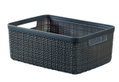Καλάθι Αποθήκευσης Πλαστικό Curver Jute M27xΠ20xY11cm 5lt Γκρι