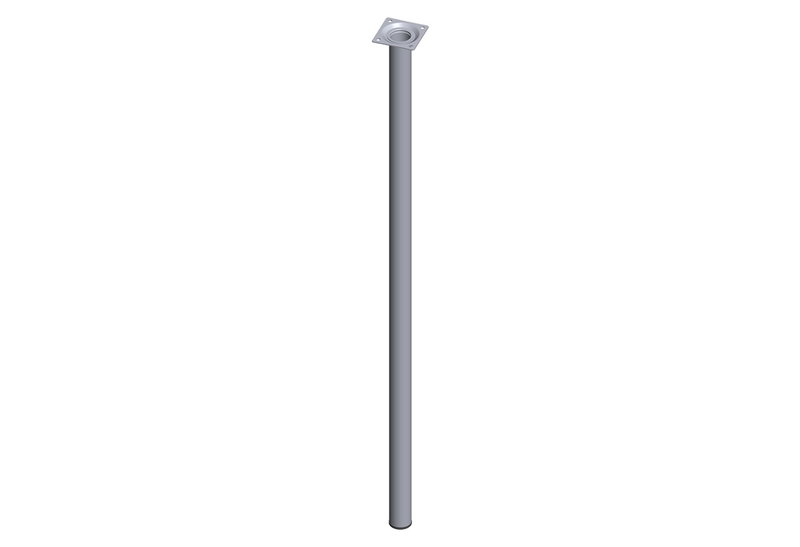 Πόδι Τραπεζιού Element Φ3x80cm Χρωμέ