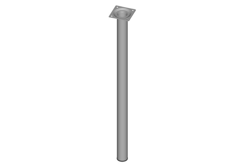 Πόδι Τραπεζιού Element Φ3x60cm Γκρι