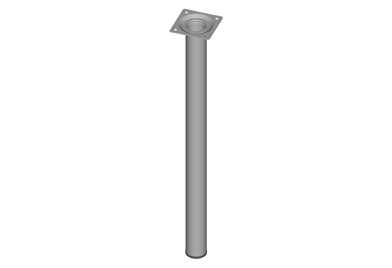 Πόδι Τραπεζιού Element Φ3x50cm Γκρι