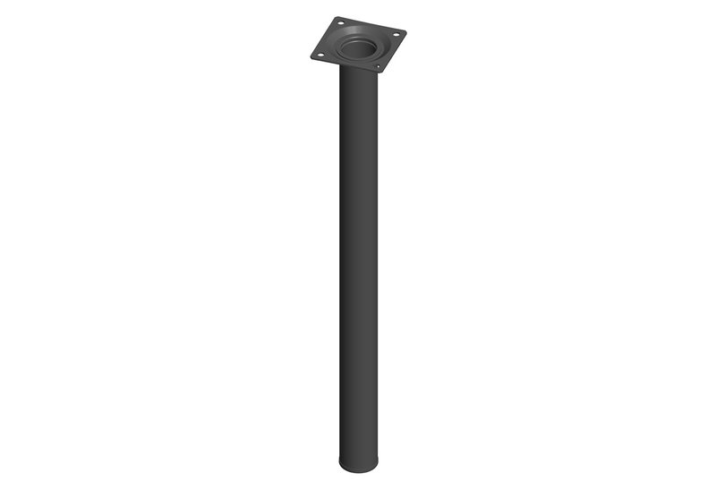 Πόδι Τραπεζιού Element Φ3x50cm Μαύρο