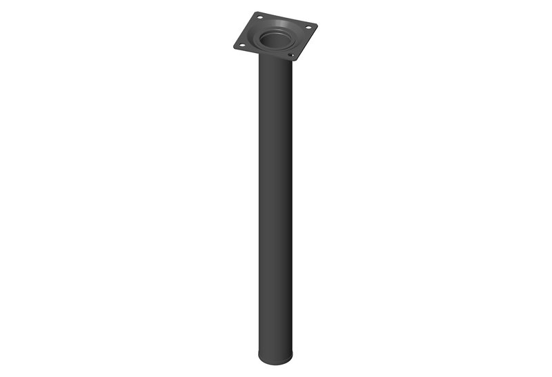 Πόδι Τραπεζιού Element Φ3x40cm Μαύρο