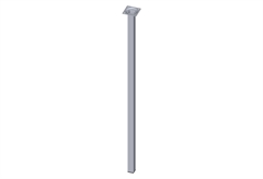 Πόδι Τραπεζιού Element Μ2.5xΠ2.5xΥ80cm Χρωμέ