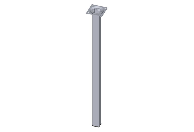 Πόδι Τραπεζιού Element Μ2.5xΠ2.5xΥ50cm Χρωμέ