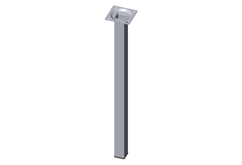 Πόδι Τραπεζιού Element Μ2.5xΠ2.5xΥ40cm Χρωμέ