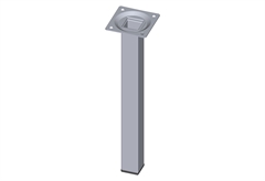Πόδι Τραπεζιού Element Μ2.5xΠ2.5xΥ25cm Χρωμέ