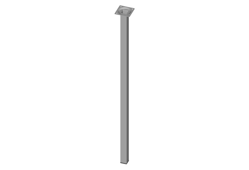 Πόδι Τραπεζιού Element Μ2.5xΠ2.5xΥ70cm Γκρι