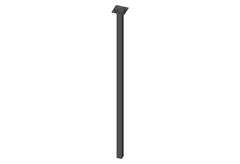 Πόδι Τραπεζιού Element Μ2.5xΠ2.5xΥ80cm Μαύρο
