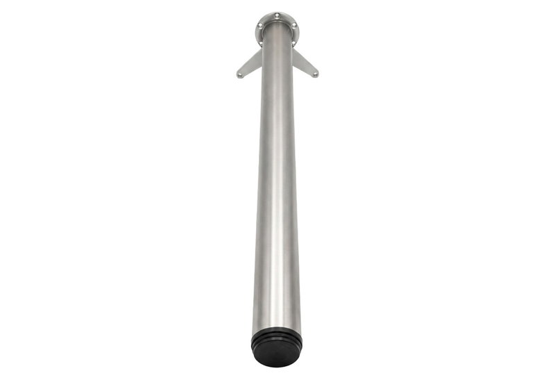 Σετ Πόδια Επίπλου Element Φ6x71cm Σατινέ με Ρεγουλατόρο 4τμχ