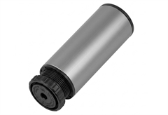 Πόδι Τραπεζιού Element Φ5x10cm Γκρι με Ρεγουλατόρο