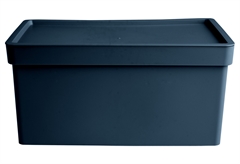 Κουτί Αποθήκευσης Πλαστικό Viomes Nova Μ35.5xΠ25.5xΥ13.5cm 10lt Μπλε