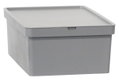 Κουτί Αποθήκευσης Πλαστικό Viomes Nova Μ35.5xΠ25.5xΥ13.5cm 10lt Γκρι