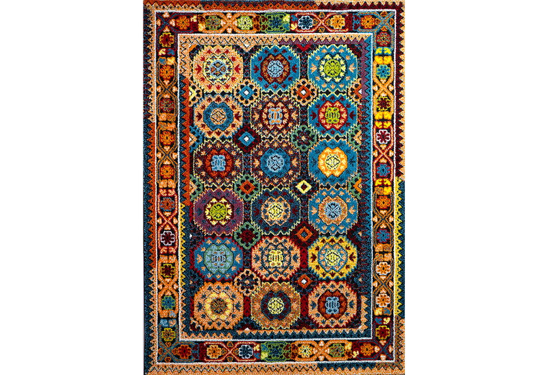 ΧΑΛΙ BIOAFROL IRIDA FRIEZE-HEATSET 160X230CM (24085-090)