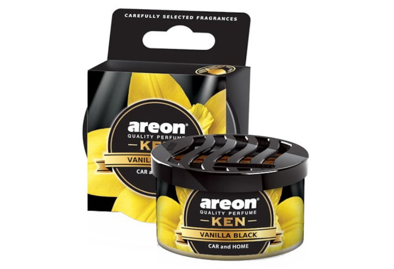Αρωματικό Αυτοκινήτου Κονσέρβα Areon Vanilla Black