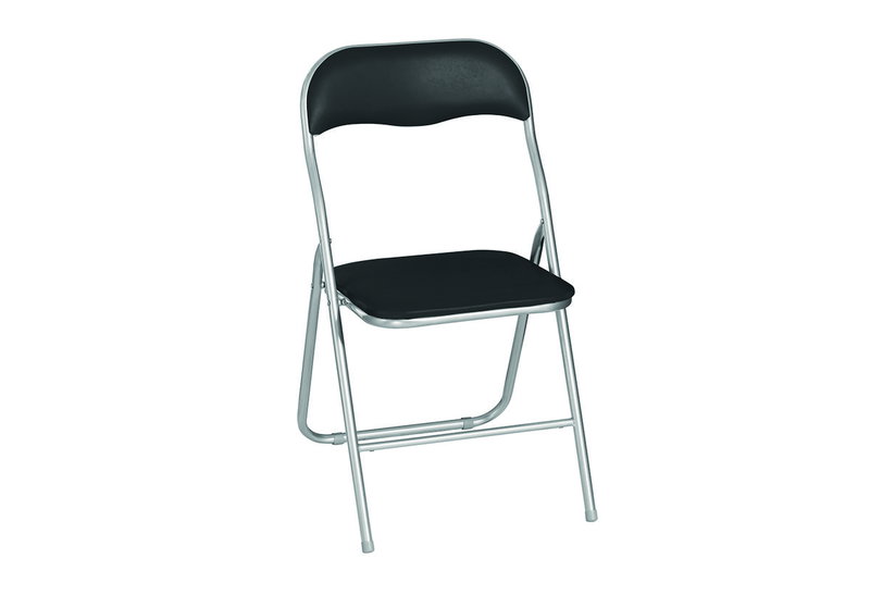 Καρέκλα Πτυσόμενη Mango M46xΠ44xY78cm Μαύρη