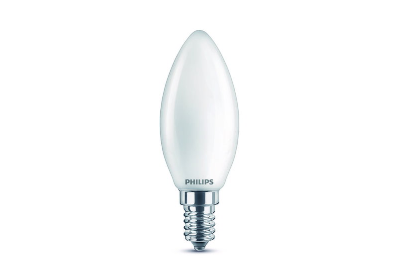 Λάμπα Led Philips Classic Κερί 4.3W Ε14 Θερμό Φως