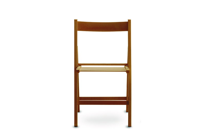 Καρέκλα Πτυσόμενη Bas M47.5xΠ42.5xY79cm Καρυδί