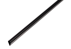 Προφίλ PVC Αυτόματο Kλείδωμα 15x0,9mm (2m) Μαύρο
