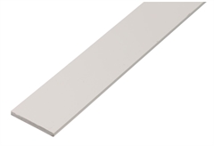 Προφίλ PVC Πλακέ 25x2,mm (2m) Λευκό