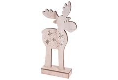 Χριστουγεννιάτικος Διακοσμητικός Τάρανδος με LED