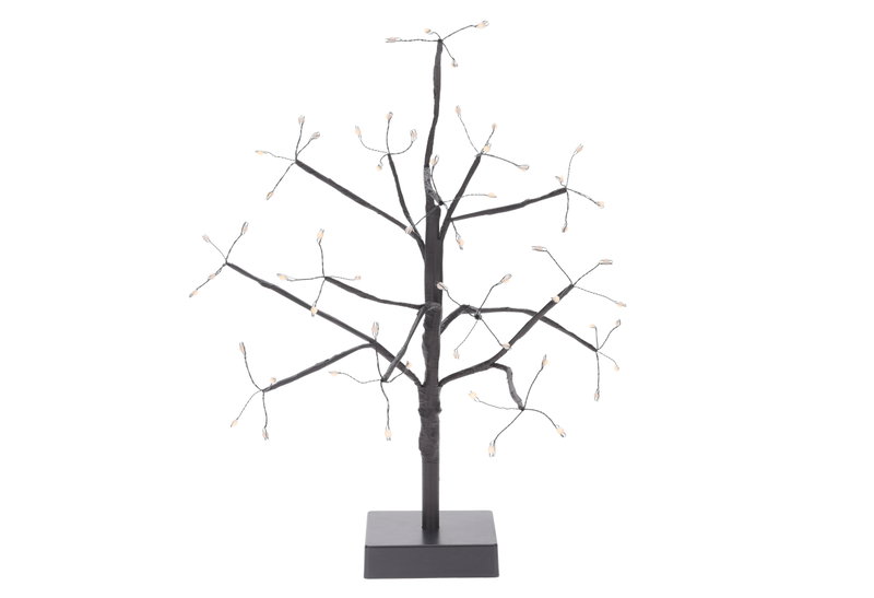 Δένδρο 56 LED Μαύρο 45cm