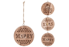 Χριστουγεννιάτικο Στολίδι με LED σε 3 Σχέδια