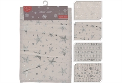 Χριστουγεννιάτικο Σουπλά Ασημί 30X45cm σε 4 Σχέδια