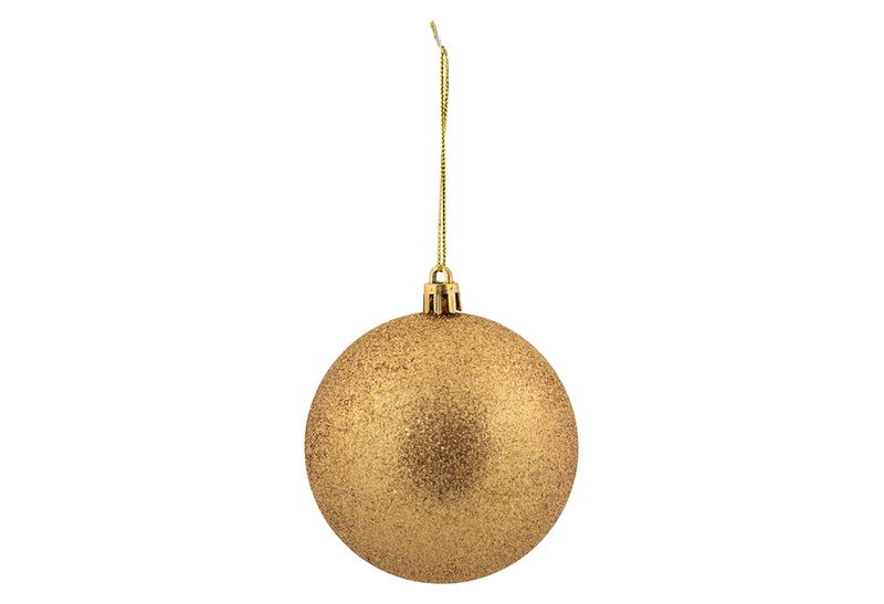 Μπάλα Glitter Χρυσή Φ20cm