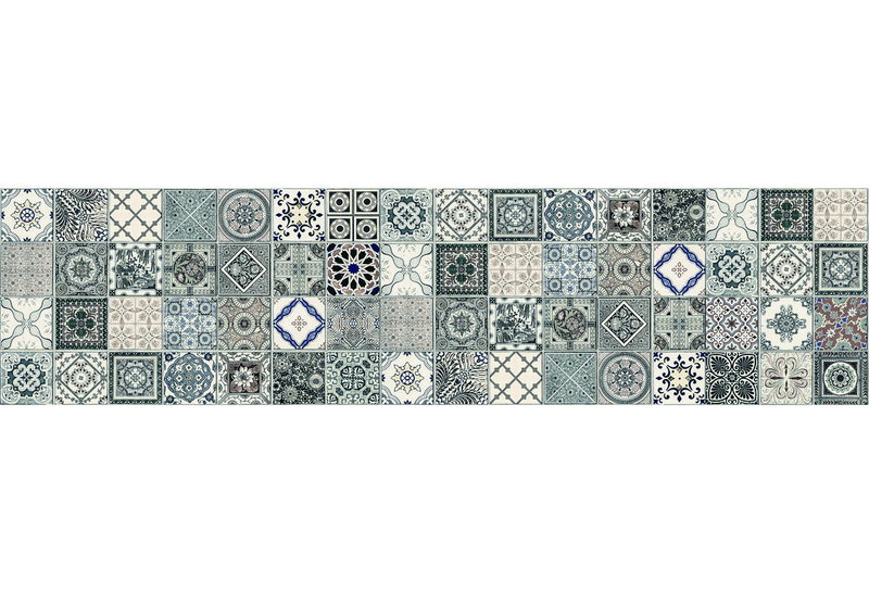 Αυτοκόλλητο Ρολό Πλακάκι Azulejos Vintage