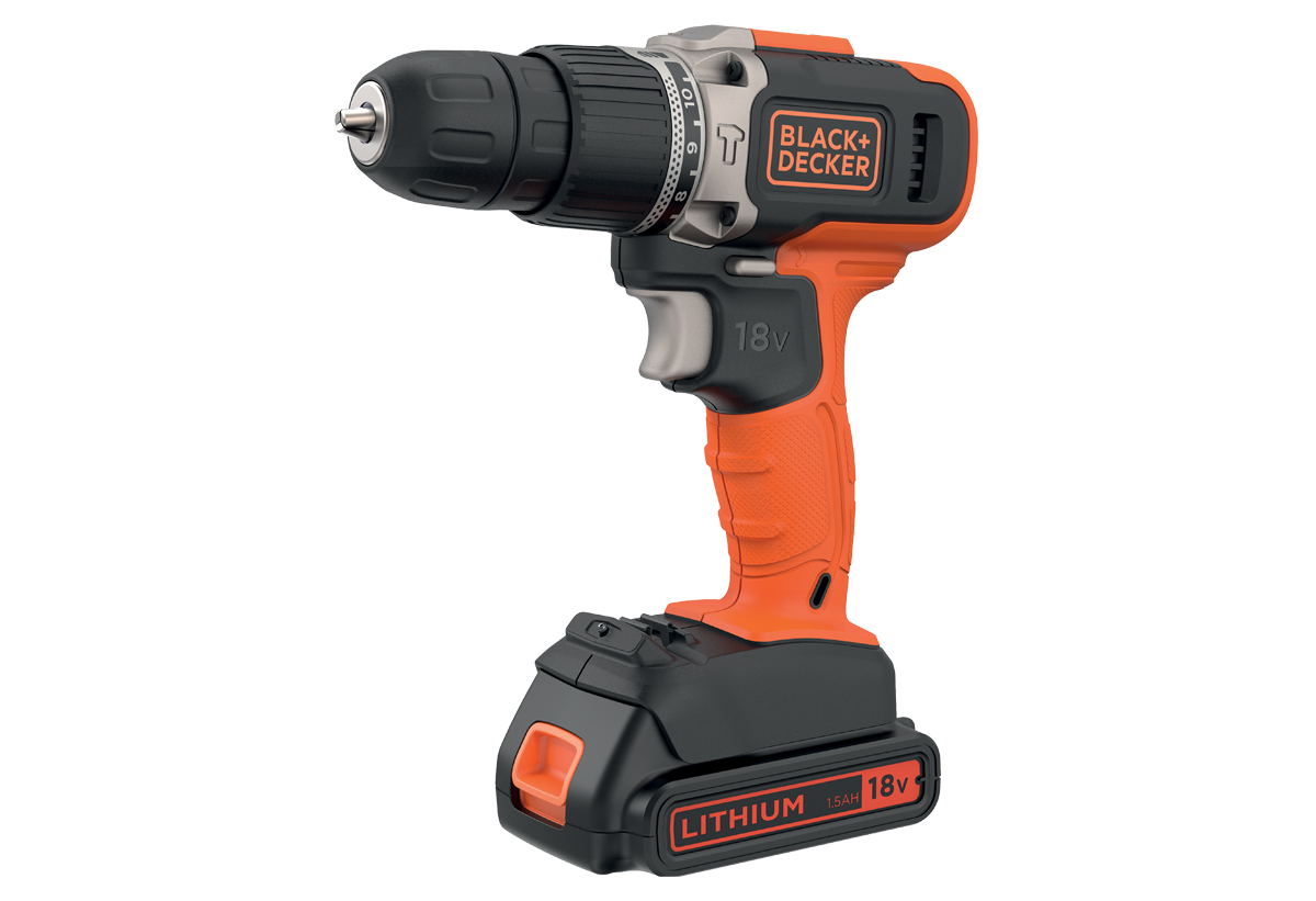 Κρουστικό Δραπανοκατσάβιδο Black&Decker BCD003C1-QW 18V 1.5Ah