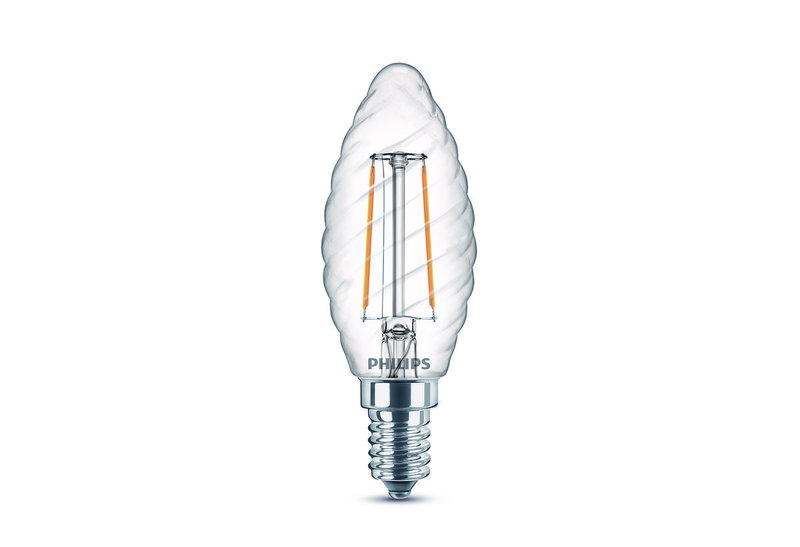 Λάμπα Led Philips 2W E14 Θερμό Φως