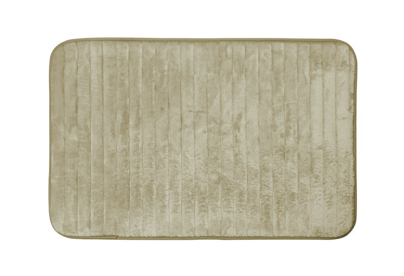 Χαλάκι Μπάνιου Easy Home Memory Foam 60x40cm Μπεζ