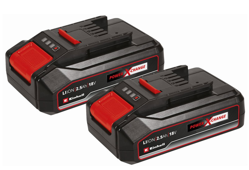 Μπαταρίες Einhell 18V 2500Ma Σετ 2 Τεμαχίων Power X-Change
