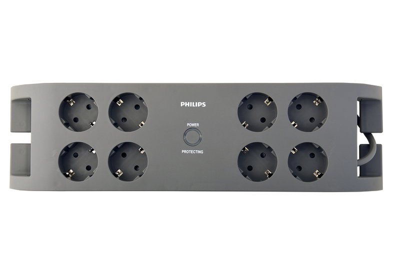 Πολύπριζο Υπέρτασης Philips SPN3180A 8 Θέσεων