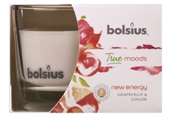 Αρωματικό Κερί Bolsius New Energy σε Ποτήρι Φ.9X6,3cm