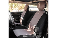 Καλύμματα Καθισμάτων Αυτοκινήτου Kaver Aero Front Set Μαύρο/Μπεζ 2τμχ