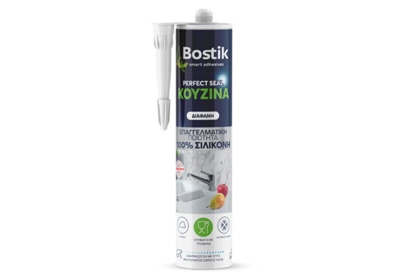 Σφραγιστικό Σιλικόνης για Κουζίνα Bostik Perfect Seal 280ml Διάφανο