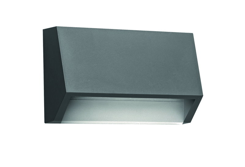 Απλίκα Led 3W 3000K Vk/02018/An/W 16x7cm IP65 Πλαστική