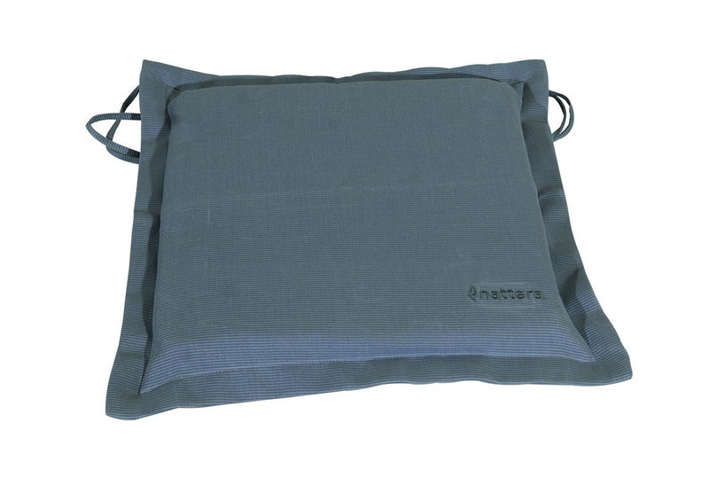 Nattera Μαξιλάρι Καθίσματος Γκρι 40x40x6cm