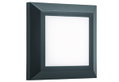 Απλίκα Led 3W 3000K Vk/02025/An/W 12.5x12.5cm IP65 Πλαστική