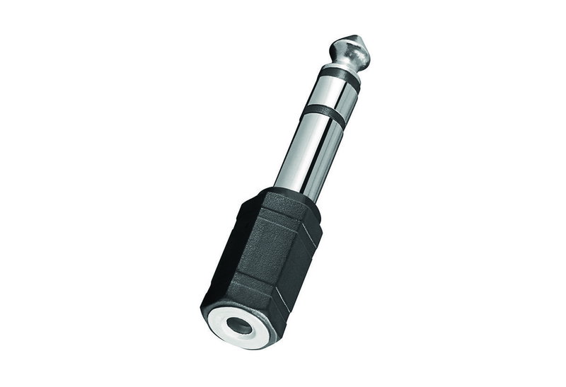 Καρφί Αρσ. 6.3 mm Stereo σε 2 Θηλ. 3.5 mm Stereo