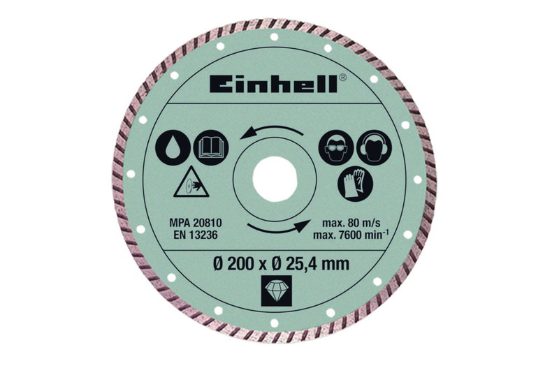 Διαμαντόδισκος Einhell TPR 200 Φ.200XΦ.25.4mm