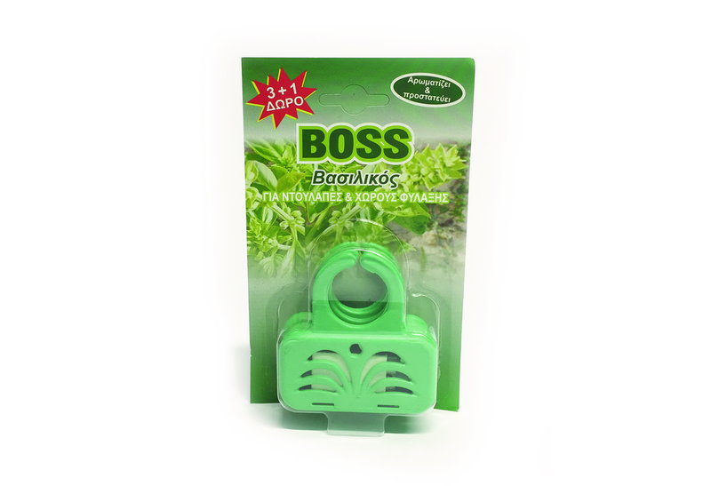 Αρωματική Πλακέτα Boss Βασιλικός 3+1 Δώρο