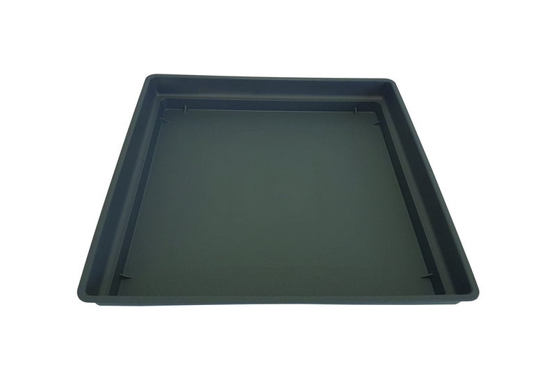Πιάτο Γλάστρας Μ26Xπ26cm Ανθρακί
