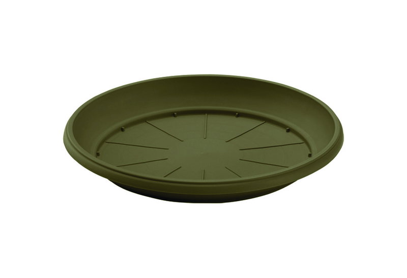 Πιάτο Γλάστρας Plastona Φ.23cm Γκρι-Καφέ