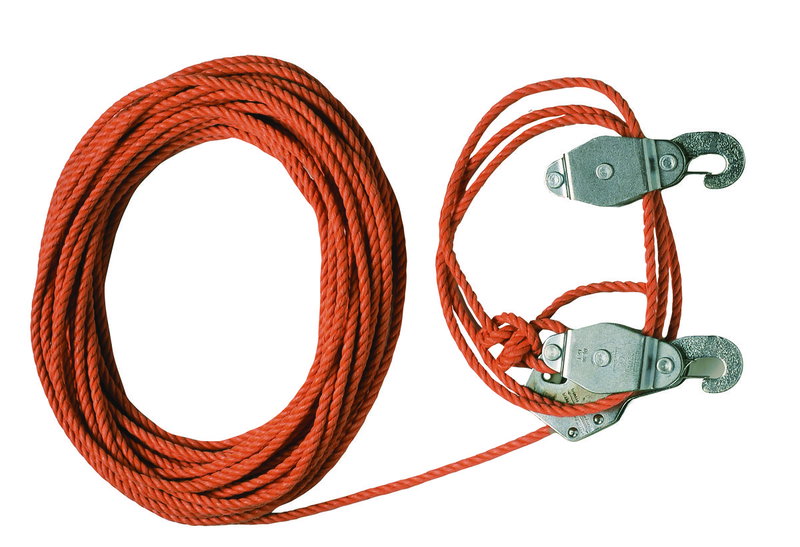 Τροχαλία με Σχοινί Lux 220Kg Ανύψωση Max 2.5M